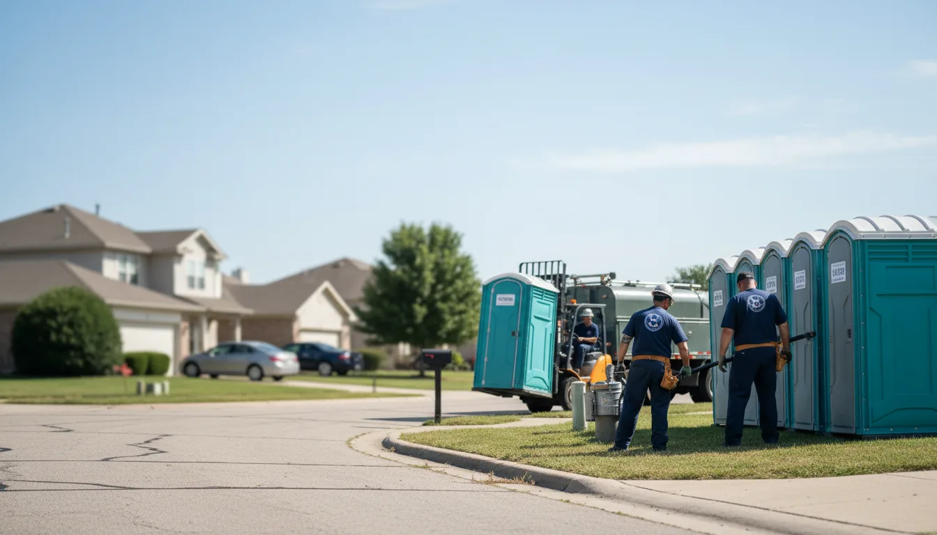 Porta Potty Rental in Garden City, TX near me